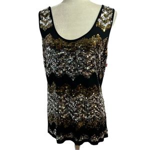 Sequin Holiday Blouse